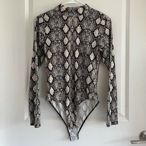 Snake skin body suit